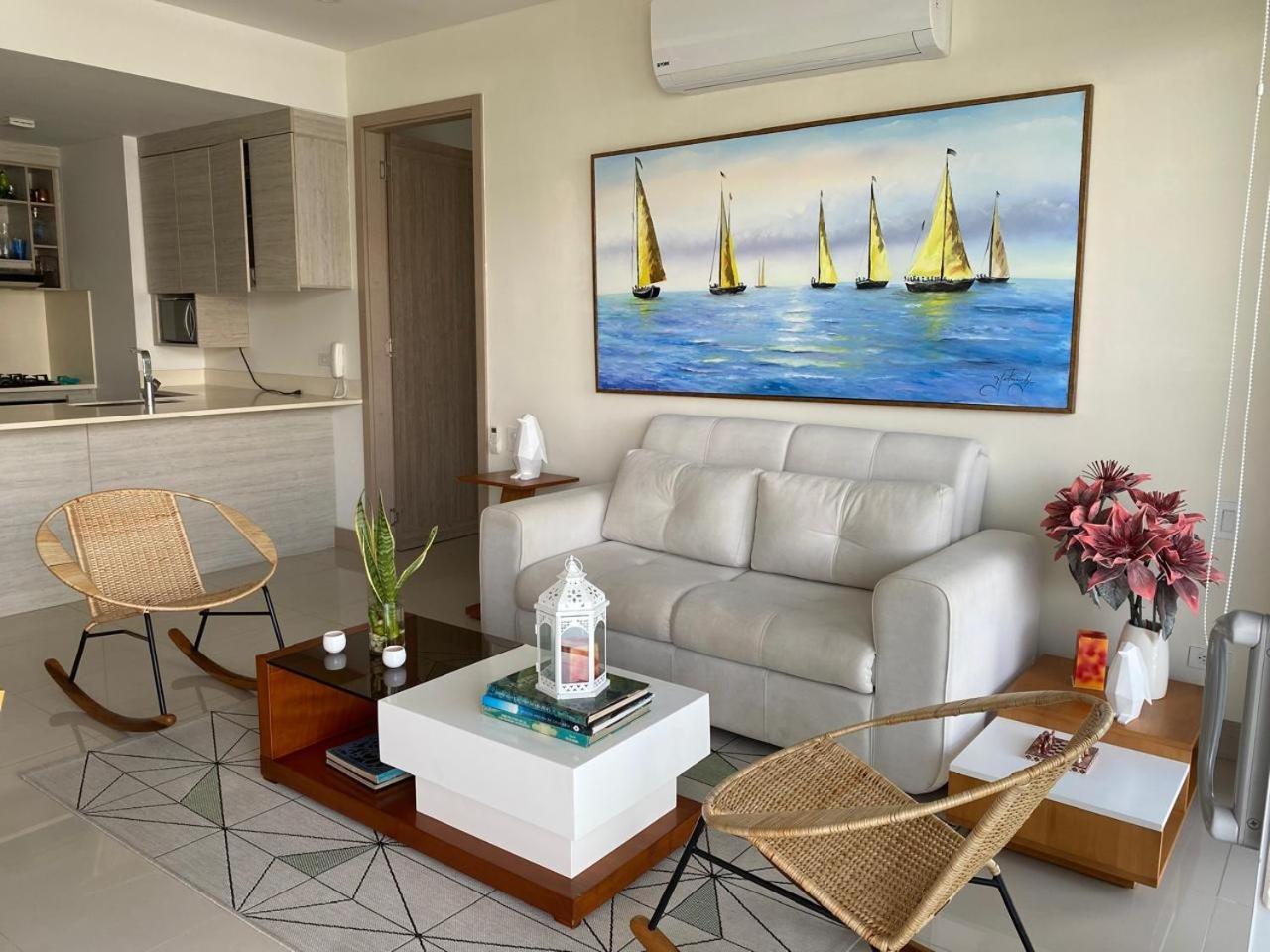 Apartamento En La Playa Mas Tranquila De Cartagena Lejlighed Eksteriør billede