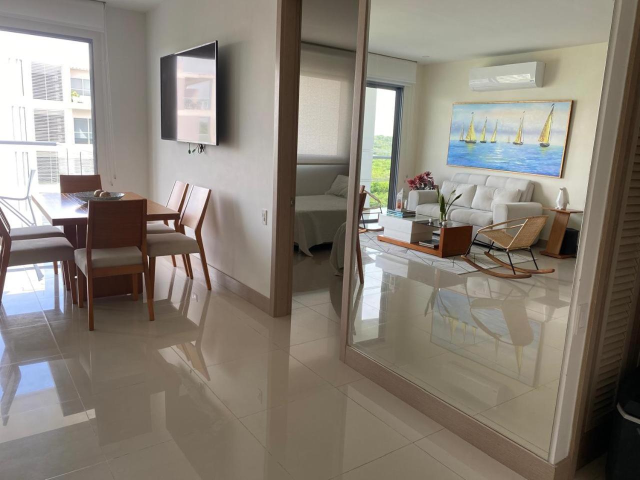 Apartamento En La Playa Mas Tranquila De Cartagena Lejlighed Eksteriør billede