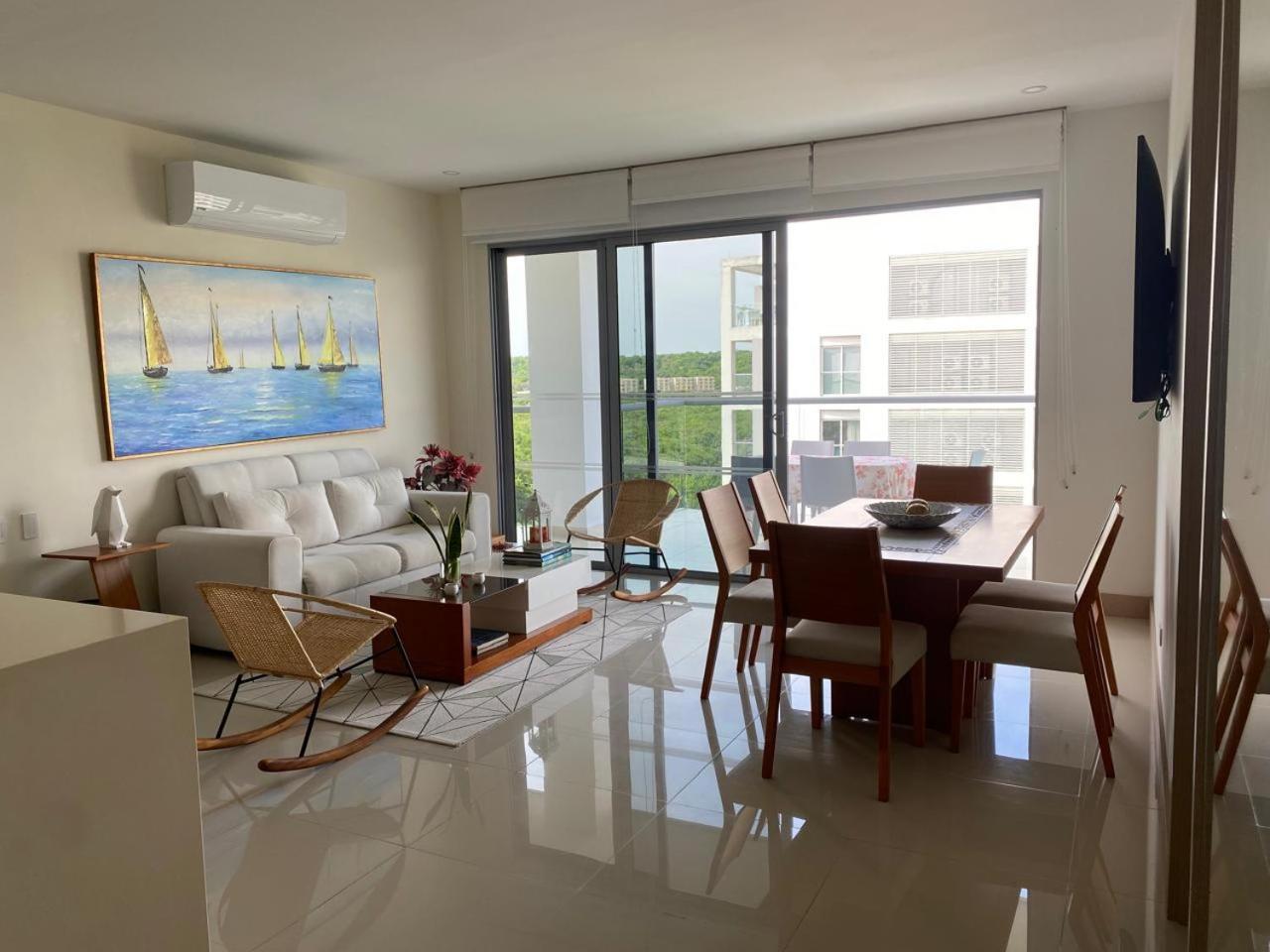 Apartamento En La Playa Mas Tranquila De Cartagena Lejlighed Eksteriør billede